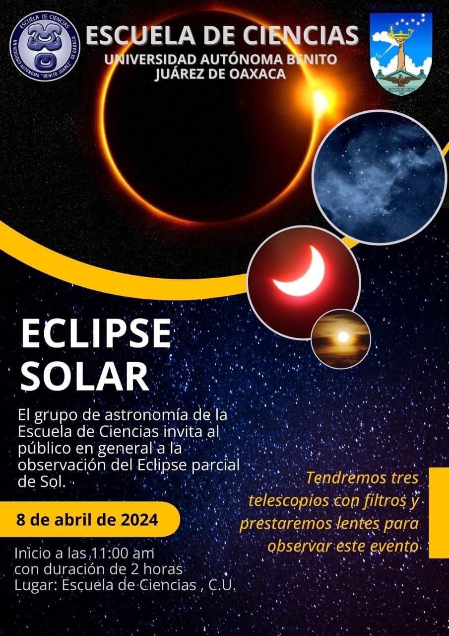 UABJO invites you to view the eclipse at your science school