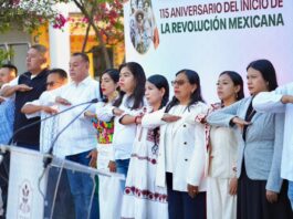 Conmemora Nancy Benítez legado de la Revolución Mexicana en 115 aniversario