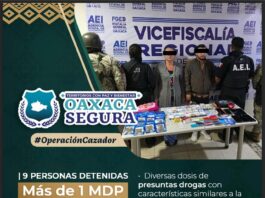 Desarticula Gabinete de Seguridad presunta célula criminal en Santa Cruz Xoxocotlán