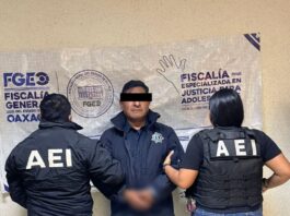 Fiscalía de Oaxaca detiene a elemento de la policía municipal de Santa María Atzompa por violación de una adolescente