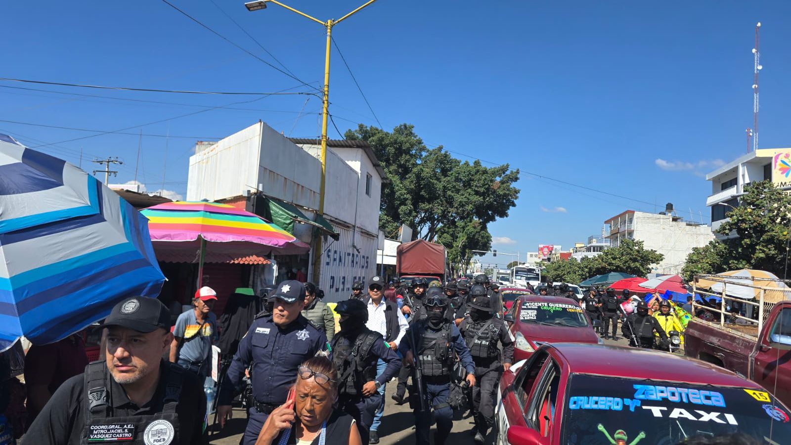 Realizan operativo vs fuegos pirotécnicos en la Central de Abasto