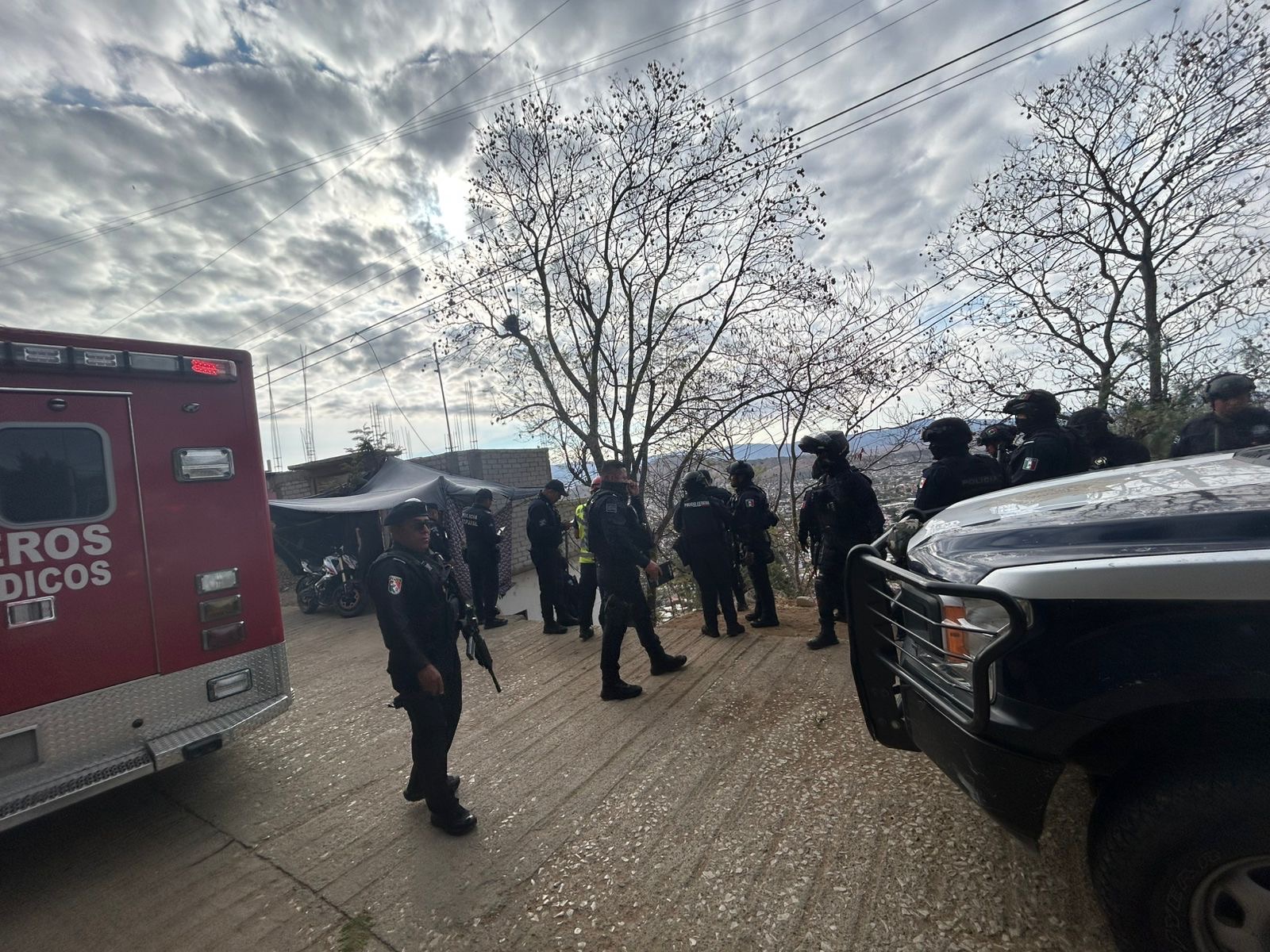 Repele Gabinete de Seguridad agresión armada en la colonia Adolfo López Mateos; un atacante fue neutralizado