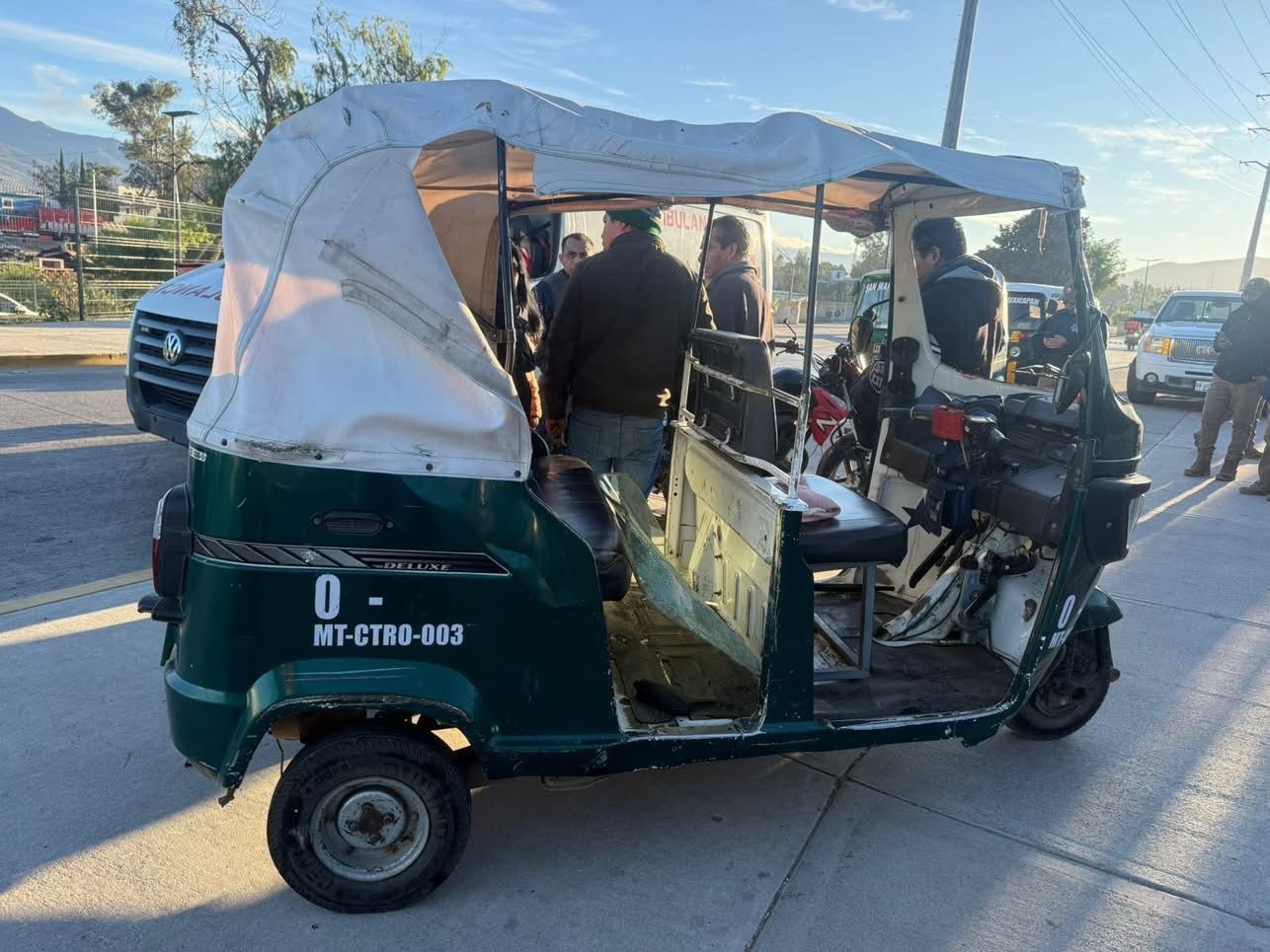 Accidente se registra en riberas del Ríos Atoyac.
