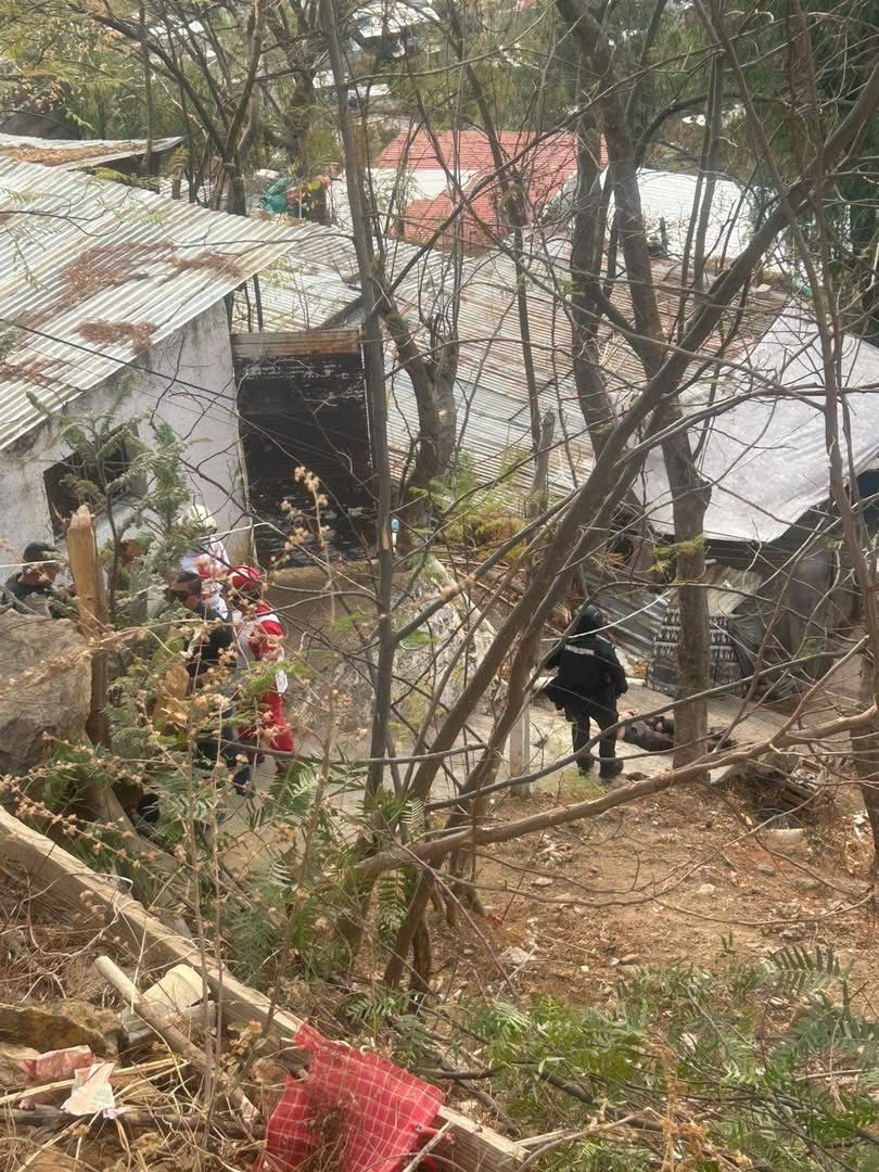 Fuerte operativo policiaco en la colonia José Murat.