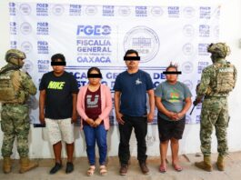 Fiscalía de Oaxaca y Gabinete de Seguridad aprehenden a presidente municipal, síndica, así como a dos policías de Ipalapa por homicidio de expresidente de la misma comunidad