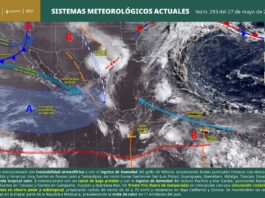 Persistirá temporal lluvioso con ambiente caluroso y bochornoso para este miércoles en Oaxaca