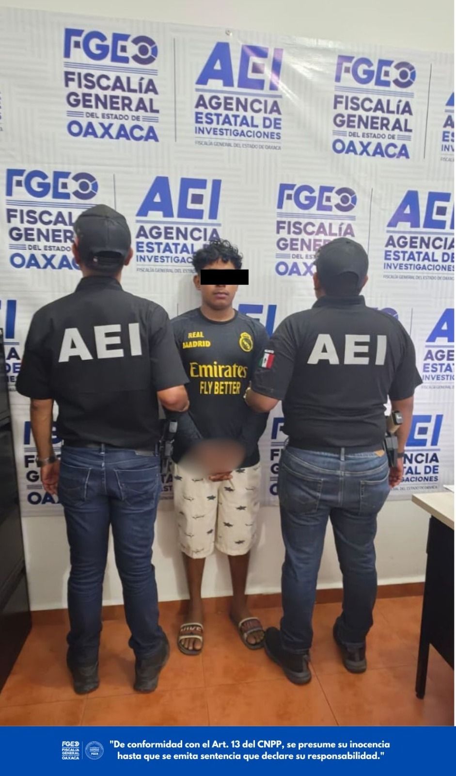 Aprehende Fiscalía de Oaxaca a presunto responsable de homicidio y calcinación de un hombre en la Costa