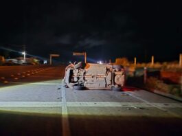 Accidente vial en ejutla de Crespo