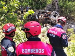 Realizan labores de búsqueda de persona arrastrada por río en San Luis Amatlán