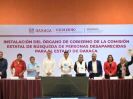 Oaxaca, primer estado del Sur-Sureste en contar con Plan Estatal de Búsqueda de Personas