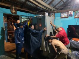 Se restablecen niveles de arroyo desbordado en Chiltepec, familias no ameritaron desalojo