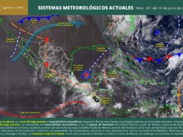Se mantiene el potencial de lluvias y viento en gran parte del estado