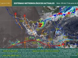 Inestabilidad atmosférica provocará periodos de sol y lluvias en gran parte de Oaxaca