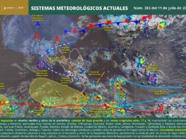 Persistirán lluvias, tormentas y oleaje elevado en gran parte de Oaxaca