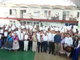 Federación, gobierno y municipio brindan certeza jurídica y patrimonial a 260 familias xoxeñas