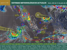 Pronostican aguaceros e incremento en las temperaturas en Oaxaca