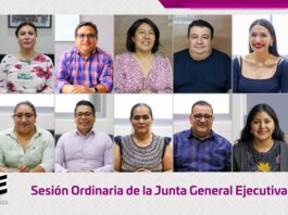 Junta General Ejecutiva del IEEPCO realiza sesión del mes de Julio