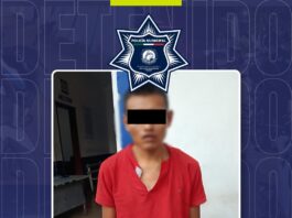 Policía Municipal detiene a presunto ladrón en inmediaciones de la Central de Abasto