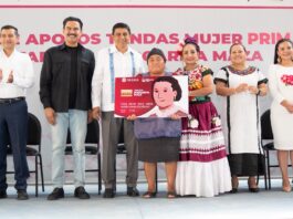 Refrenda Salomón Jara su compromiso con las oaxaqueñas