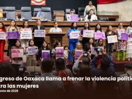 Congreso de Oaxaca llama a frenar la violencia política contra las mujeres
