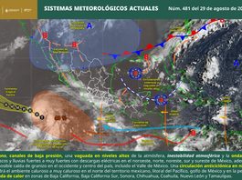 Prevalece Mar de Fondo en la costa y se esperan lluvias en diversas regiones de Oaxaca