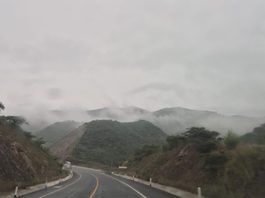 Exhorta Protección Civil a conducir con precaución en la carretera Barranca Larga- Ventanilla