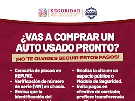 SSPC exhorta a comprar vehículos de manera segura y prevenir fraudes en plataformas digitales