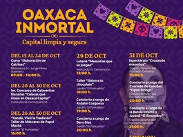 Listas actividades de muertos 2026.