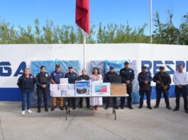 Recibe Policía Vial de Xoxocotlán equipo para fortalecer sus labores
