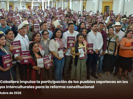 Tania Caballero impulsa la participación de los pueblos zapotecas en los Diálogos Interculturales para la reforma constitucional