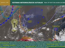 Prevén lluvias, niebla densa y oleaje elevado para este martes en Oaxaca