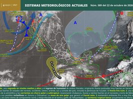 Vientos del norte y ambiente frío prevalecerán en territorio oaxaqueño